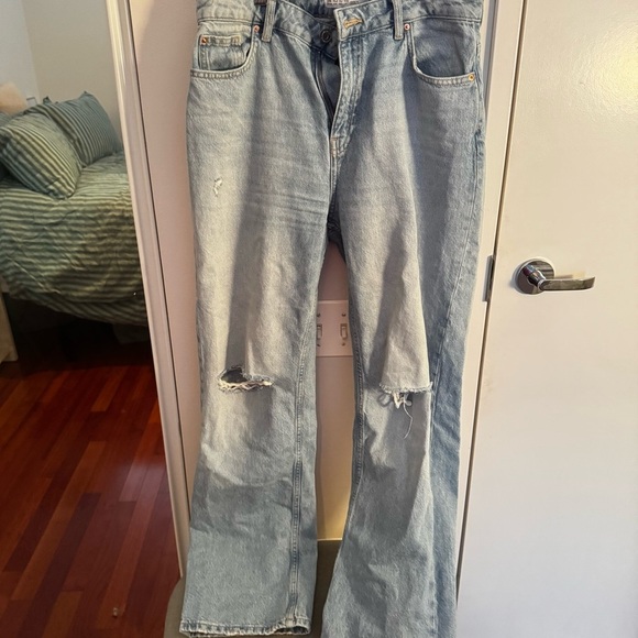 Primark Denim - PRIMARK Light Blue Distressed Jeans